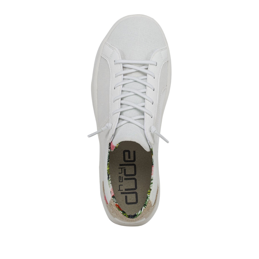 Hey Dude Karina Natürliches Kokosweiß