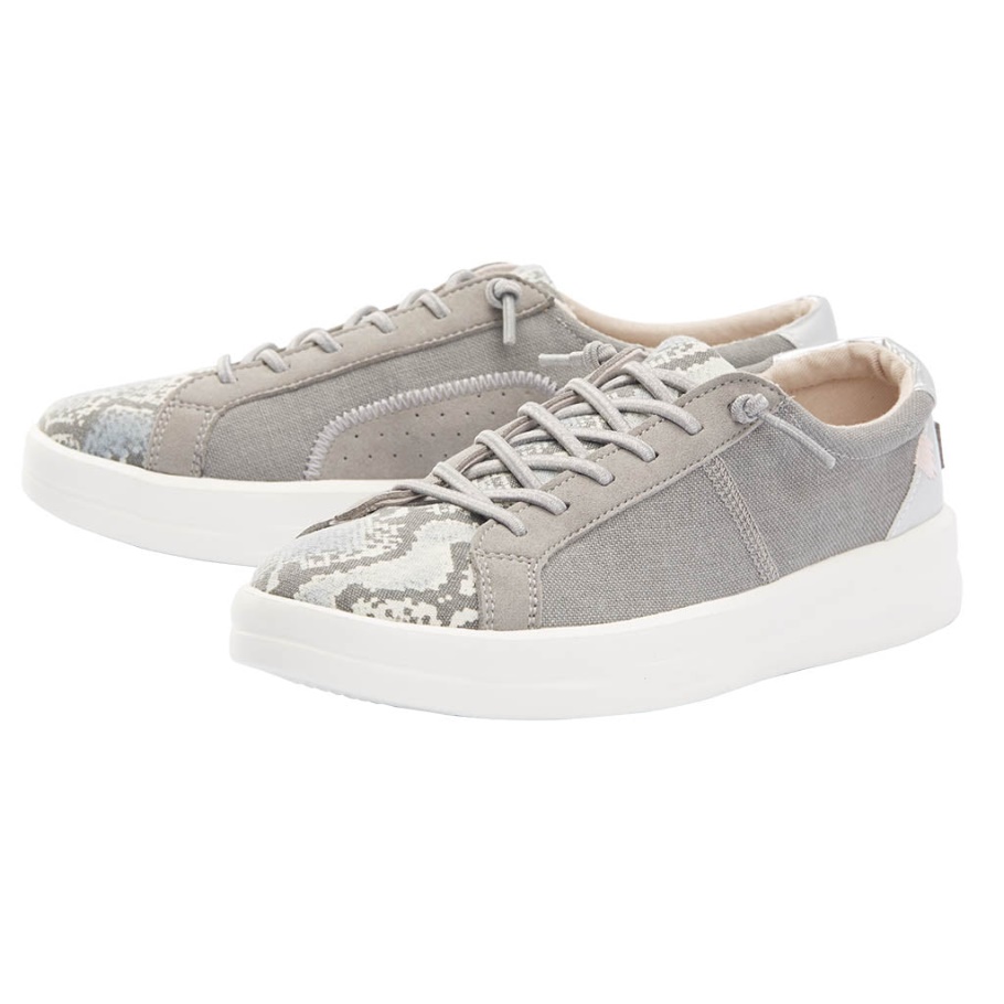 Mode Hey Dude Karina Silberpython