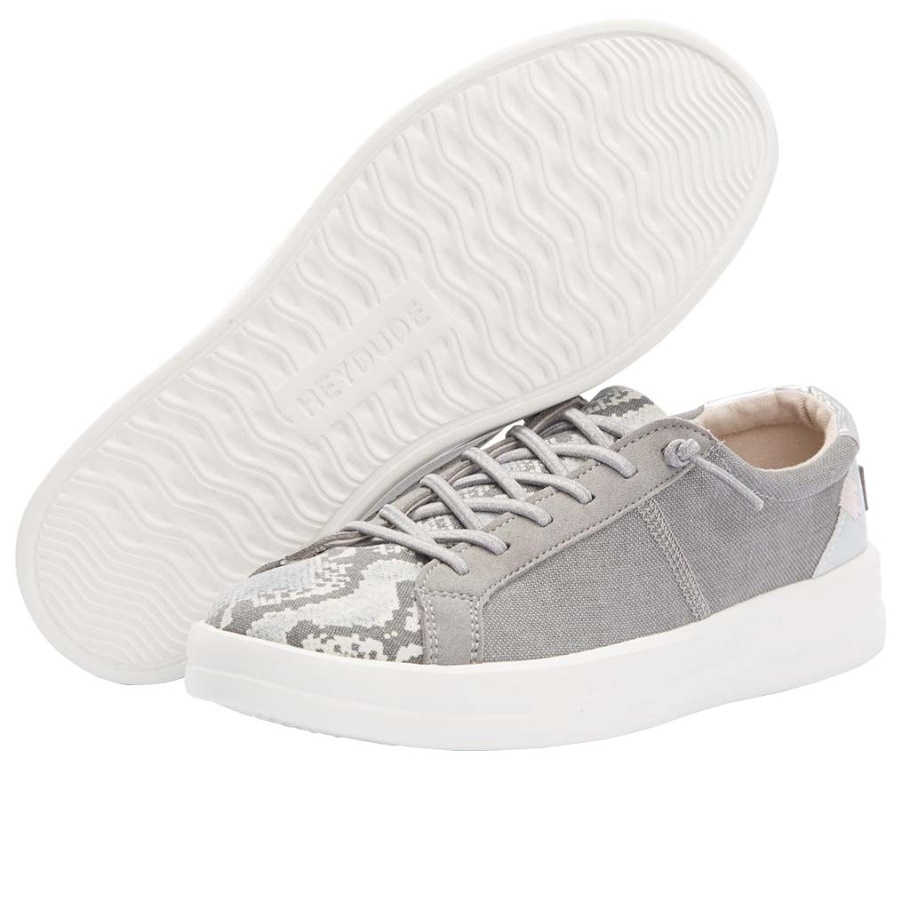 Mode Hey Dude Karina Silberpython