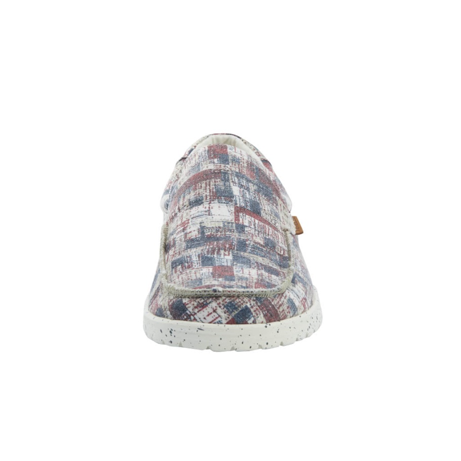 Hey Dude Mikka Print Camo Rot Blau