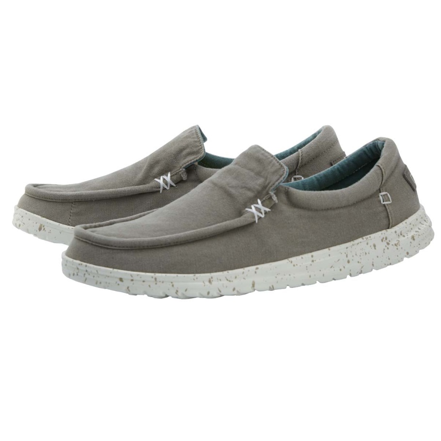 Hey Dude Mikka Gewaschen Dunkelgrau