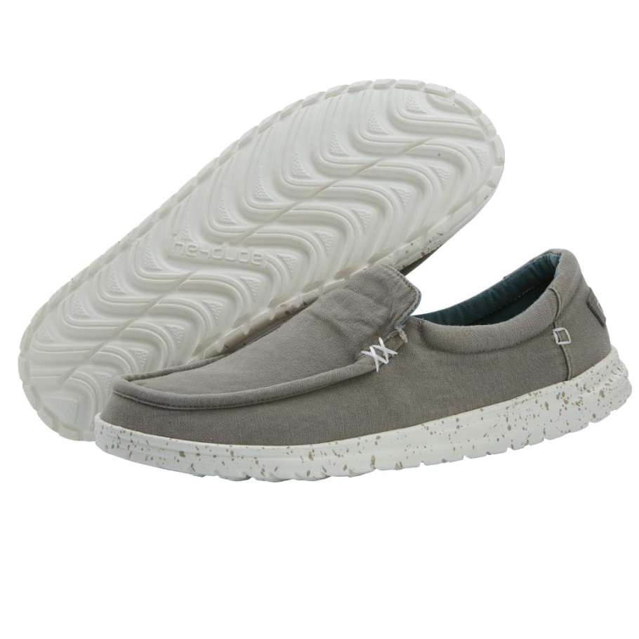 Hey Dude Mikka Gewaschen Dunkelgrau