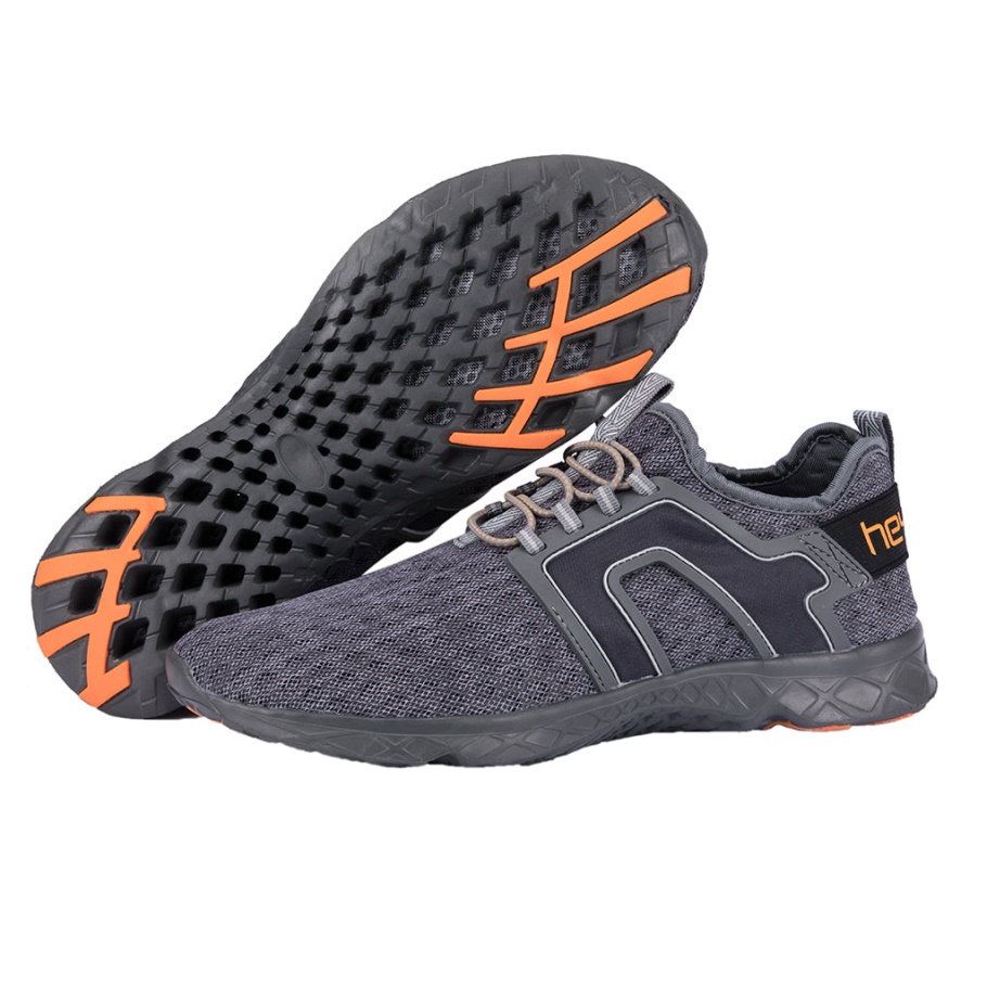 Hey Dude Mistral Man Dunkelgrau Orange