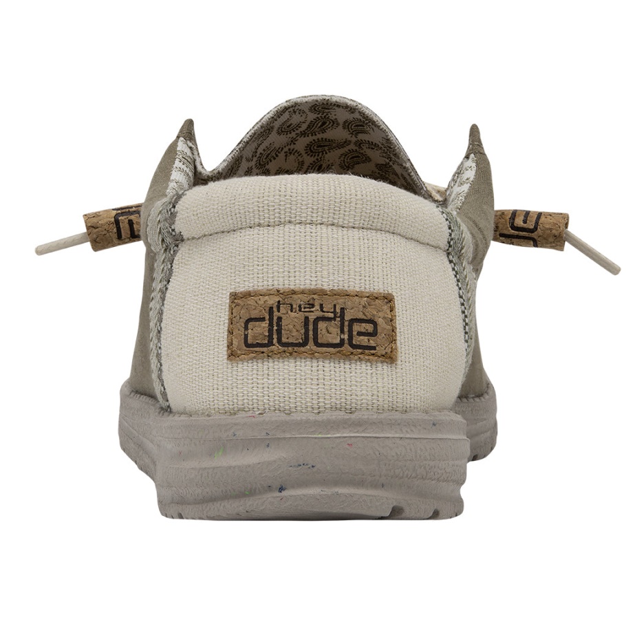 Hey Dude Wally Leinen Natur Mäht