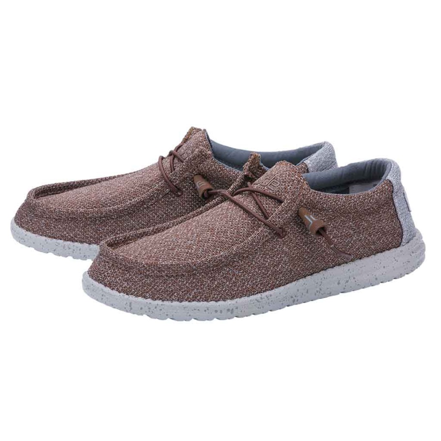 Hey Typ Wally Sox Funk Braun Grau