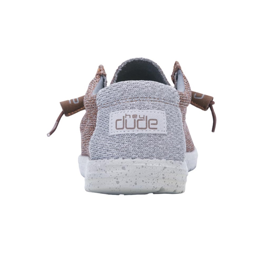 Hey Typ Wally Sox Funk Braun Grau