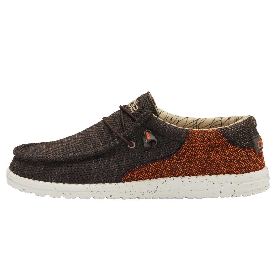 Hey Kumpel Wally Sox Wave Java Brown