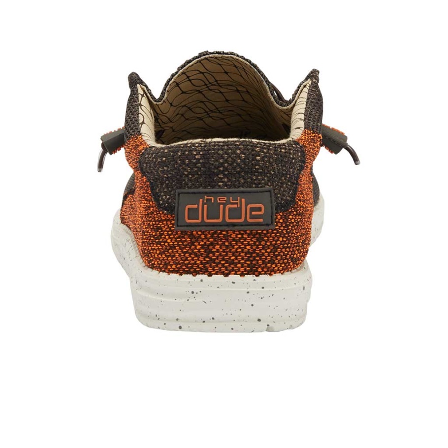 Hey Kumpel Wally Sox Wave Java Brown