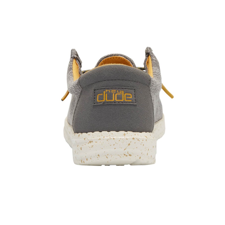 Hey Dude Wally Jugend Stretch Taupe