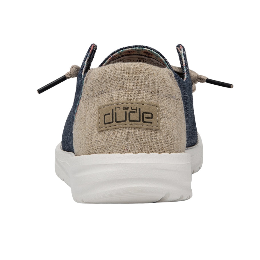 Hey Dude Wendy Boho Grau Ozeanblau