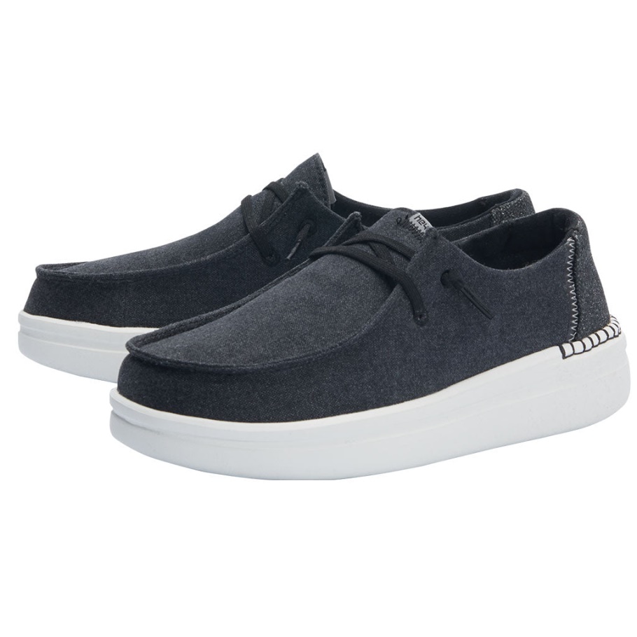 Hey Kumpel Wendy Rise Chambray Black