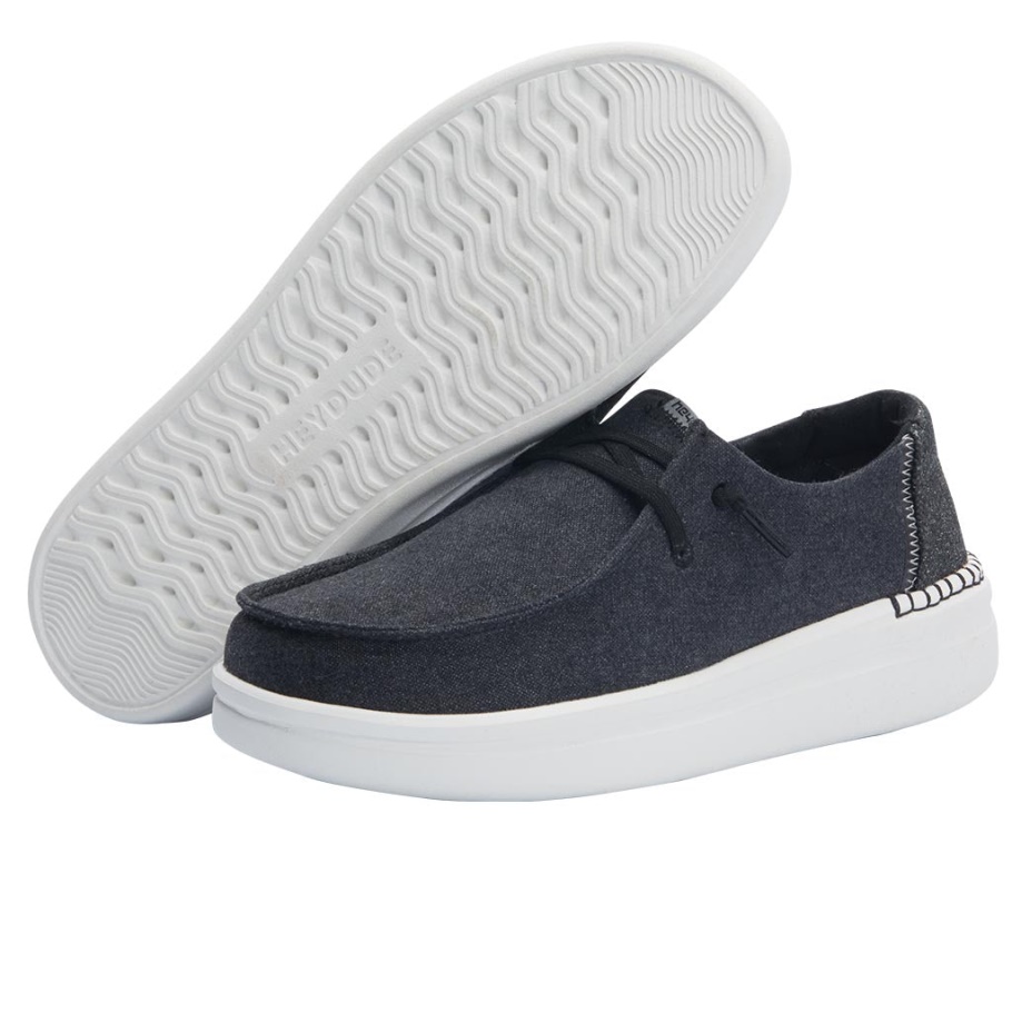 Hey Kumpel Wendy Rise Chambray Black