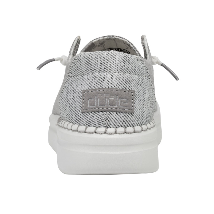 Mode Hey Dude Wendy Rise Chambray Lunar Rock