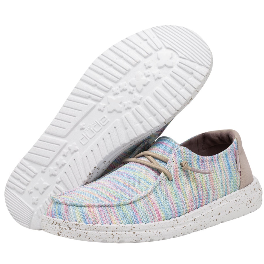 Mode Hey Dude Wendy Sox Aurora Weiß