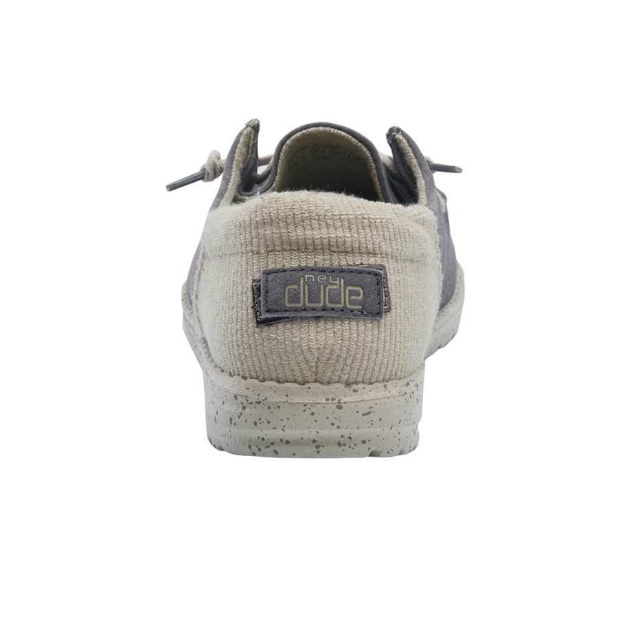 Hey Dude Wendy Wildleder Dunkelgrau