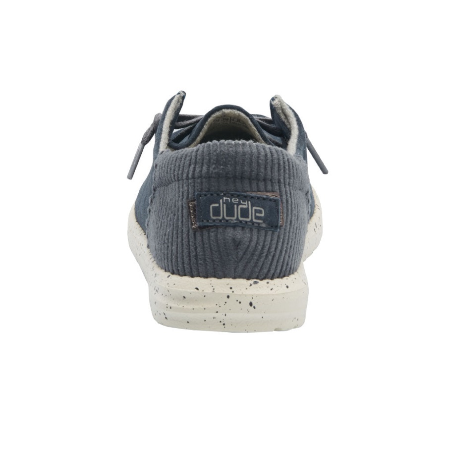 Hey Kumpel Wendy Wildleder Navy