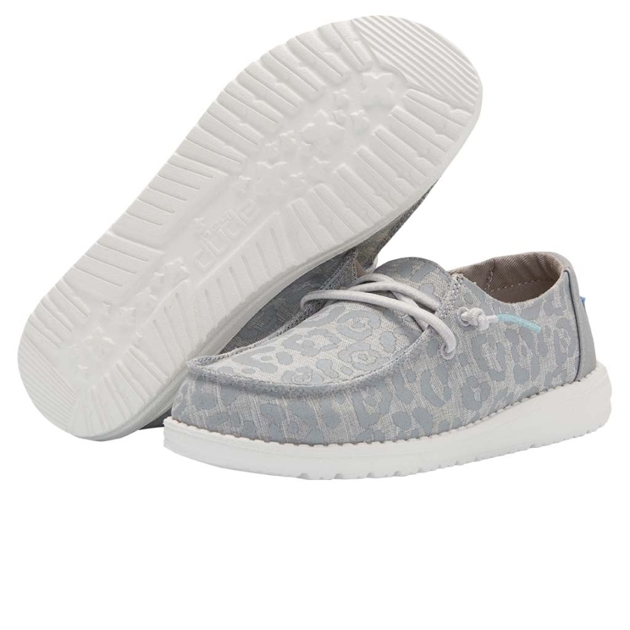 Mode Hey Dude Wendy Jugend Katzenauge Grau