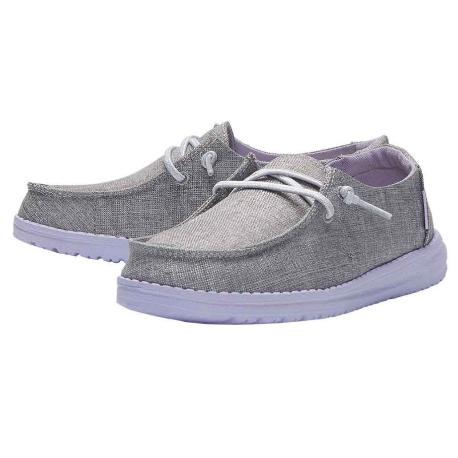 Hey Kumpel Wendy Youth Sparkling Grey Lilac