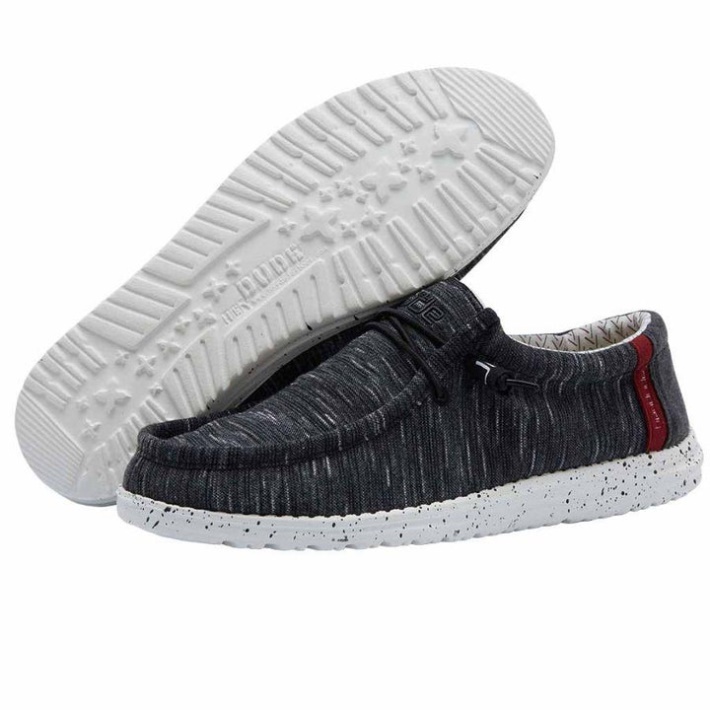 Hey Kumpel Black Brick Wally Stretch-Fleece