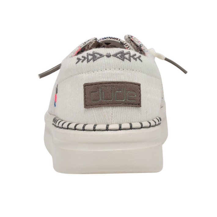 Hey Dude Boho White Wendy Rise Fashion