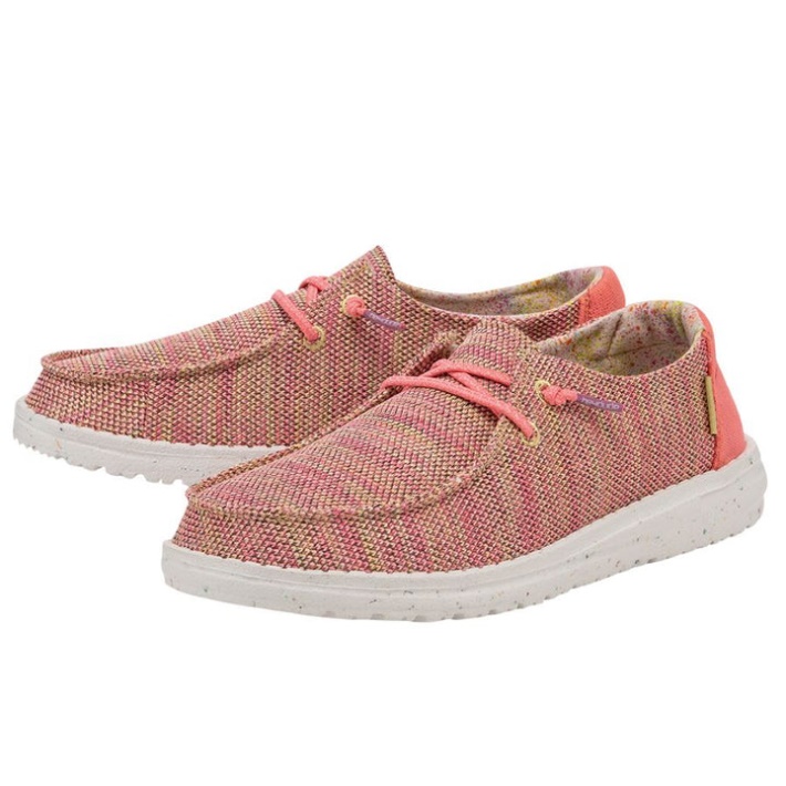 Hey Dude Cream Wendy Sox Glow Fashion