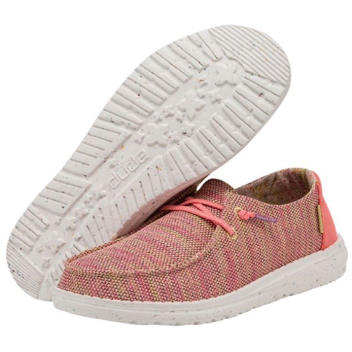 Hey Dude Cream Wendy Sox Glow Fashion