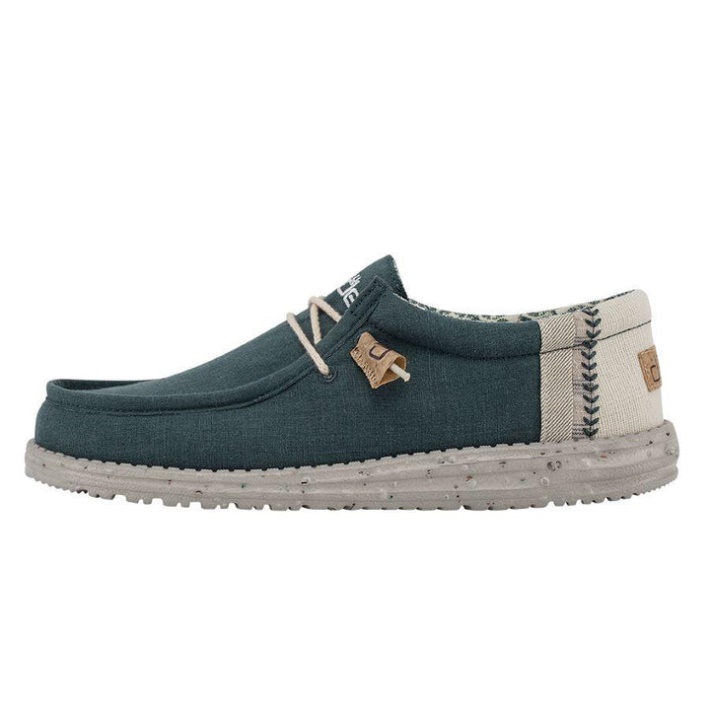 Hey Kumpel Wally Break Stitch Blaugrün