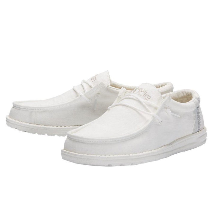Hey Kumpel Wally Break Stitch White