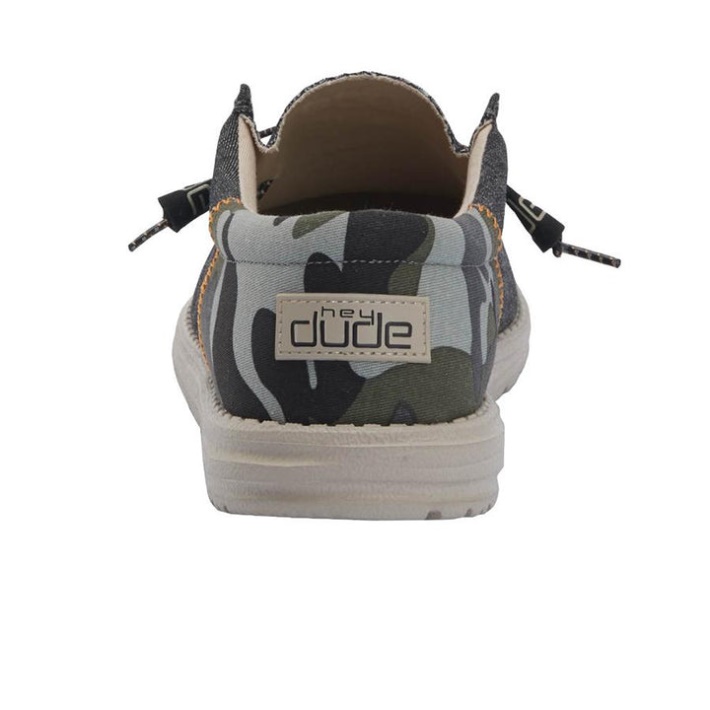 Hey Dude Wally Funk Camo Dunkelgrau