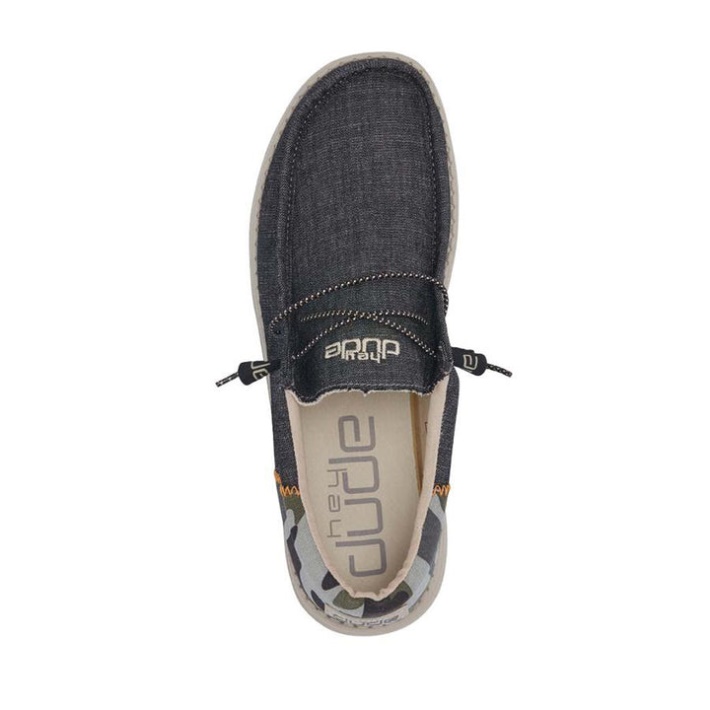 Hey Dude Wally Funk Camo Dunkelgrau