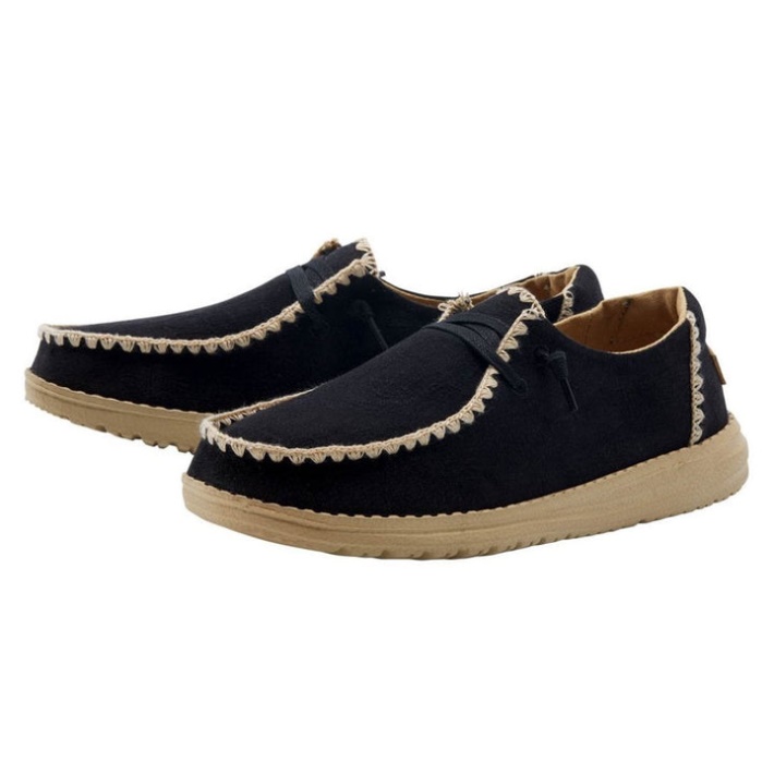 Hey Dude Wendy Häkeln Schwarz