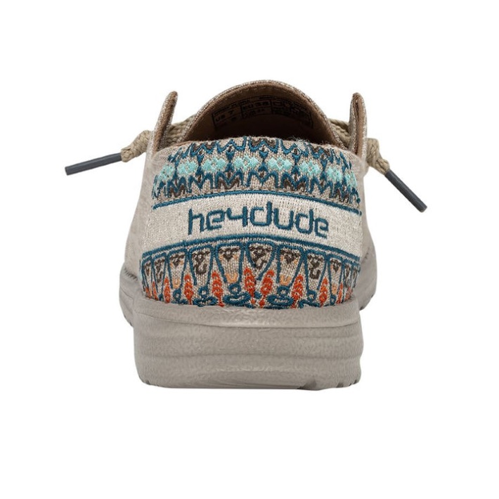 Hey Dude Wendy Flora Sonnenblume Beige