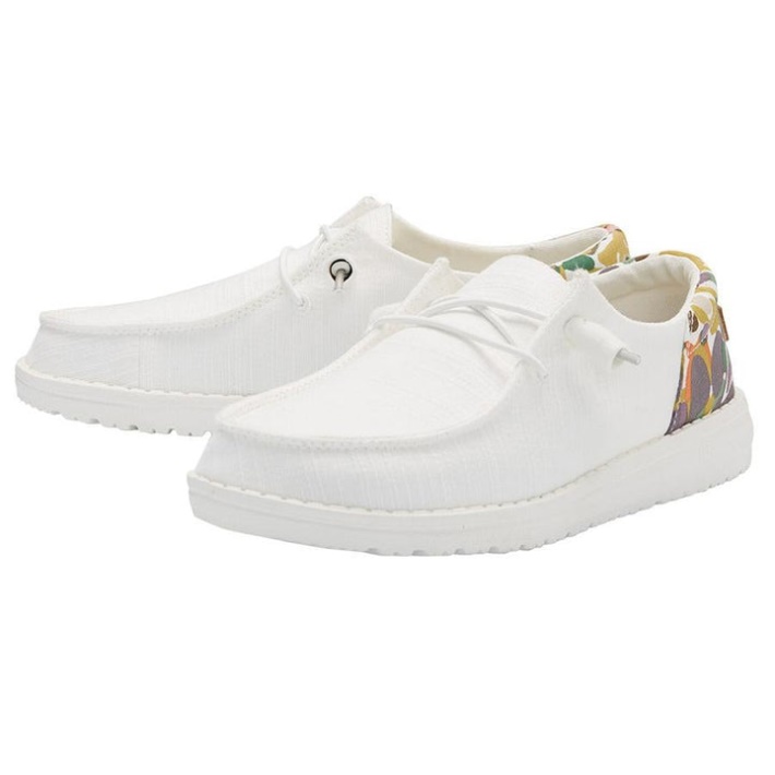 Hey Kumpel Wendy Funk Chambray White