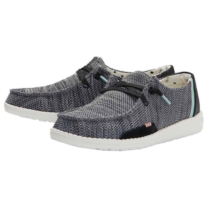 Hey Dude Wendy Sox Funkelnde Schwarze Mode