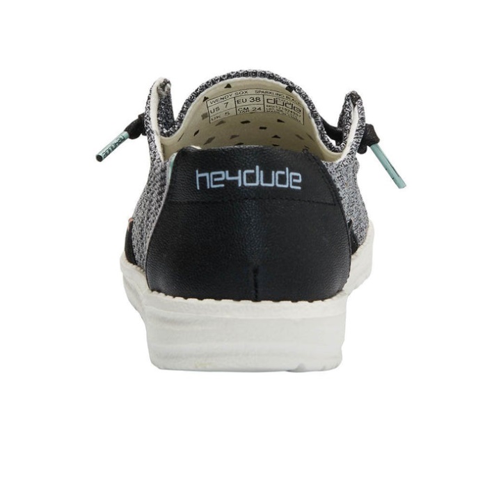 Hey Dude Wendy Sox Funkelnde Schwarze Mode