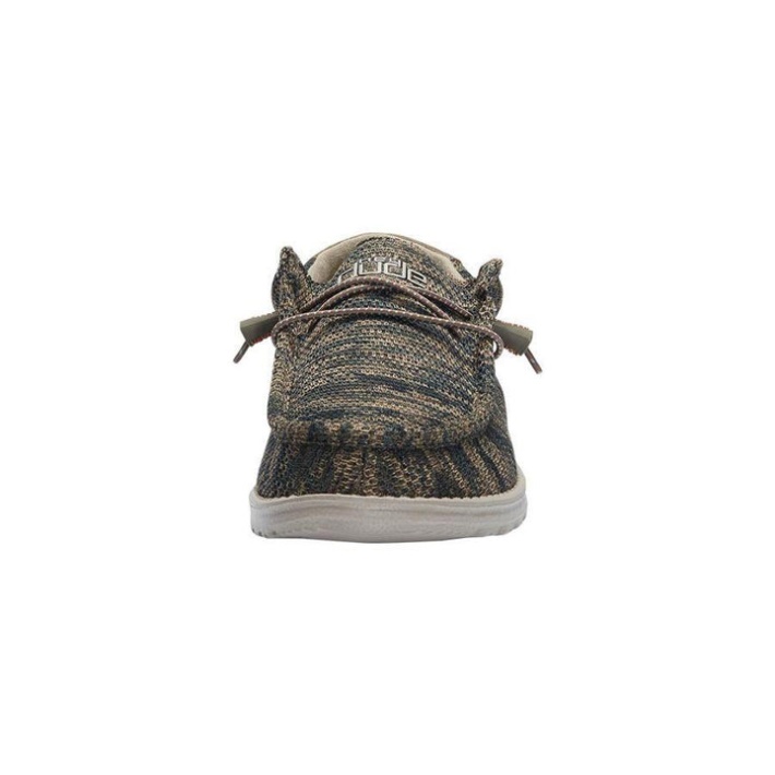 Hey Dude Woodland Camo Wally Sox