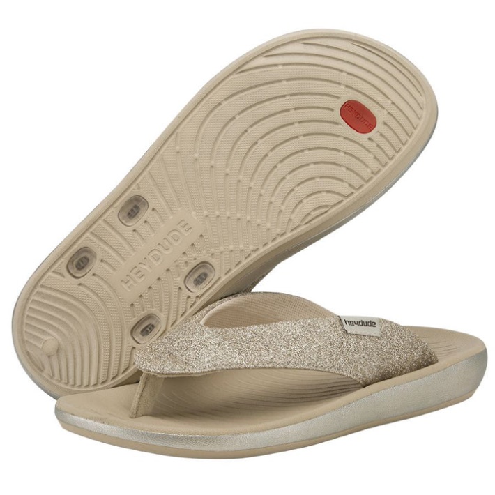 Meg Glitter Goldglitter Hey Dude Fashion