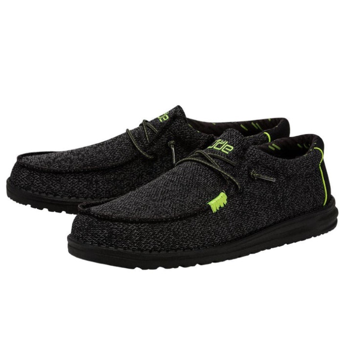 Wally Sox Neon Lime Hey Alter