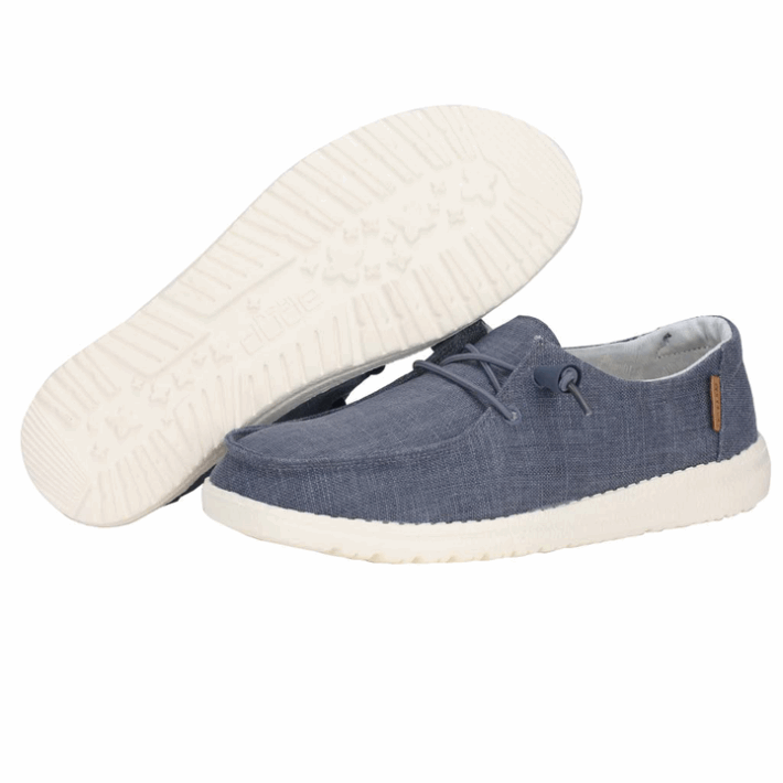 Wendy Chambray Navy White Hey Alter