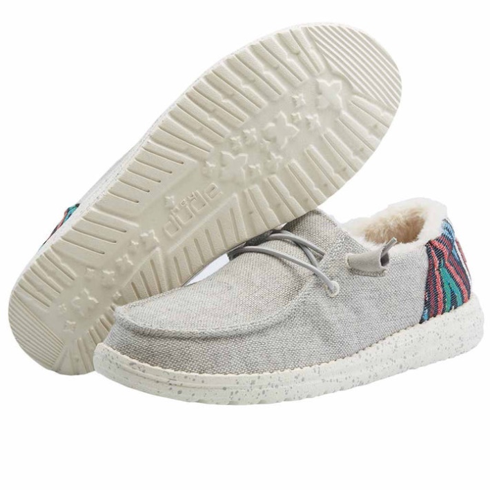 Wendy Funk Wollgrau Hey Dude Fashion