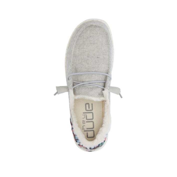 Wendy Funk Wollgrau Hey Dude Fashion