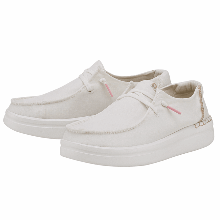 Wendy Rise Funkelndes Weiß Hey Dude Fashion